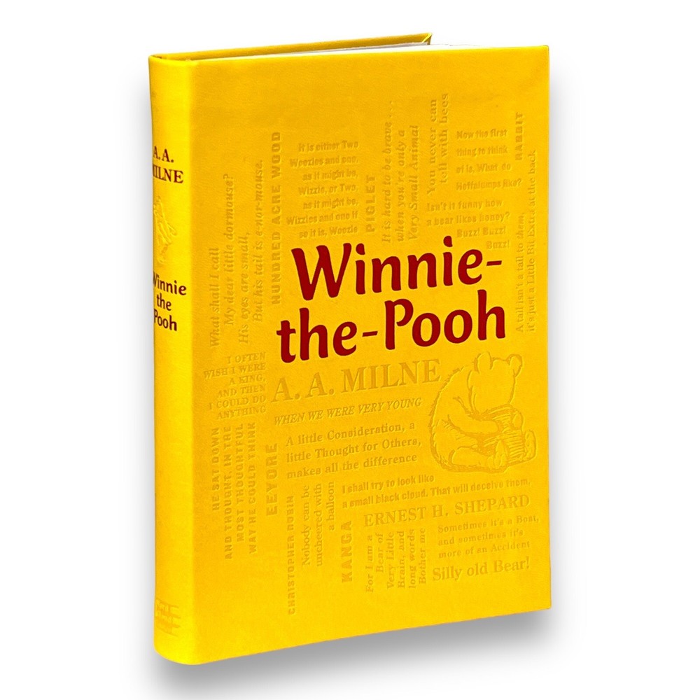Winnie-the-Pooh by Milne ILLUSTRATED Flexi Bound Faux Leather Classics Gift Book