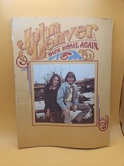 „JOHN DENVER, BACK HOME AGAIN” 1974, Paperback Music Book songs photos, 61 pages