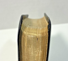 Vintage Compact Cambridge HTF Hand Grained Morocco Leather Concordance KJV Bible