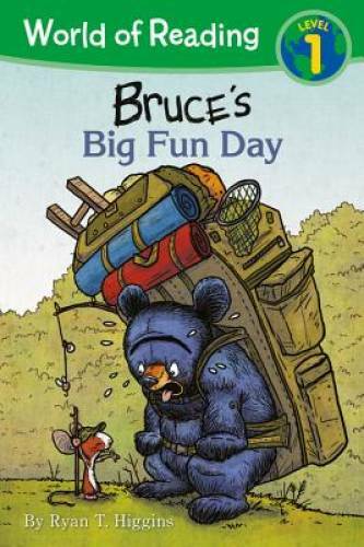 World of Reading: Mother Bruce Bruce’s Big Fun Day: Level 1 – Paperback – GOOD