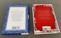 Glenn Beck Christmas Sweater & The Snow Angel Lot of 2 Christmas Books Hardcover