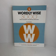 Wordly Wise 3000: Book 5 Direct Academic Vocabulary Instruction 4th Ed. PB