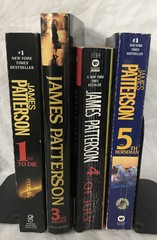 Mixed lot of 4 james patterson books Private (see Photos For Titles)