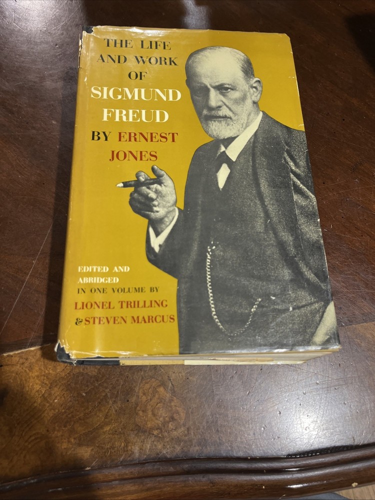 The Life and Work of Sigmund Freud: 1961 Basic Books Hardcover by Ernest Jones