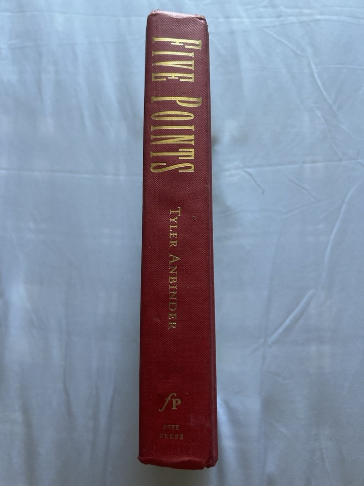 Five Points: The 19th Century NYC Nabe… By Tyler Anbinder 2001 HC No DJ VG