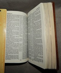 KJV Teacher’s Reference Bible by National N3202RL Brown Imitation leather – new