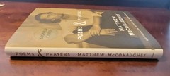 Matthew McConaughey hardcover book Poems & Prayers Barnes & Noble Signed Edition