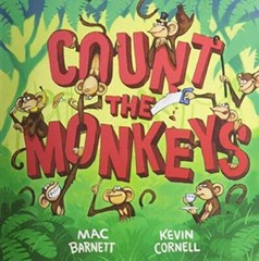 Count The Monkeys – Paperback By Mac Barnett; Kevin Cornell – GOOD