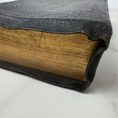 HOLY BIBLE King James Version Self Pronouncing Index 1940s National Bible Press