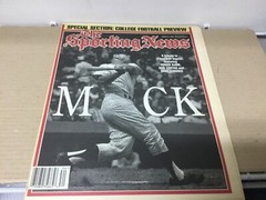 Lot of 2 – Sporting News Magazines – 1995 Mick / 2009 Yankees Double Issue