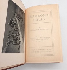 Ranson’s Folly Richard Harding Davis Illustrated Charles Scribner’s Sons 1902