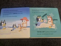 Bluey: The Beach: A Lift-the-Flap Book. [Board book]