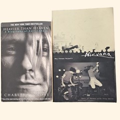 Kurt Cobain Nirvana Book Bundle Heavier Than Heaven The Chosen Rejects Paperback