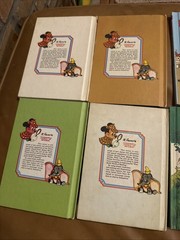 Lot Of 8 Vintage Disney’s Wonderful World Of Reading Hardcover Books 1973 – 1985