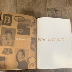 BVLGARI Historical Archive Hardcover Bulgari Gold 1920s To 2000s Coffee Book