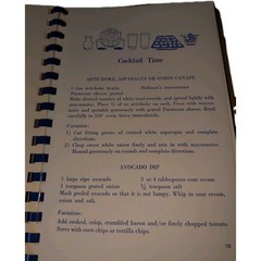 Happiness is a Full House menus and recipes by Louise G. Runnells Cookbook 1970