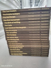 (Complete) 1972 Time-Life Books The Emergence Of Man 20 Volumes Master Index Map