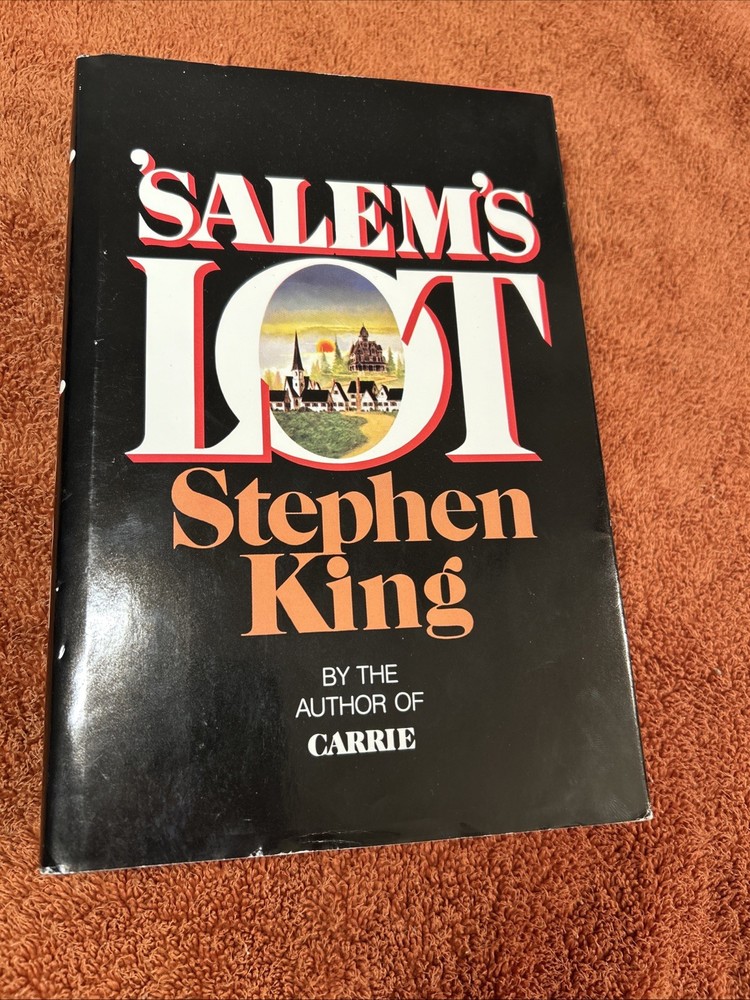 Salem’s Lot By Stephen King Hardcover 1975 Doubleday Vintage Book Club Ed. 9.5”
