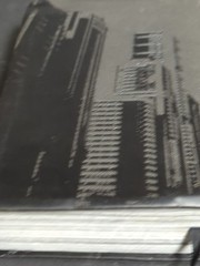 Teen Life Application Study Bible Leather Like Steel Gray Cityscape Buildings