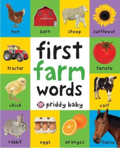 First Farm Words (First 100) – Hardcover By Priddy, Roger – VERY GOOD