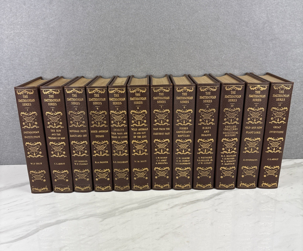 1944 The Smithsonian Institution Scientific Series Complete 12 Vol. Centennial