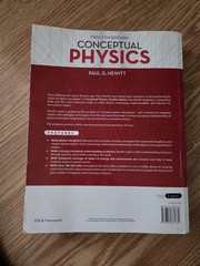 Conceptual Physics – Paperback By Hewitt – 12rh Edition- GOOD Condition