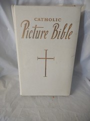 CATHOLIC PICTURE BIBLE – WHITE LEATHER, GILDED PAGE EDGES