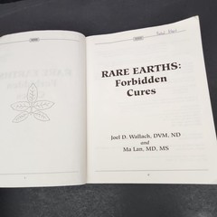 Rare Earths Forbidden Cures by Dr. Joel Wallach and Ma Lan