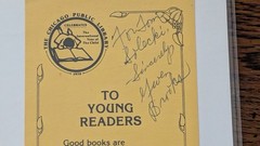 2 Signed Items by Gwendolyn Brooks – Selected Poems Book & To Young Readers Poem