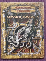 Monster Manual V Dungeons & Dragons 3.5 D20 (2007, Hardcover)