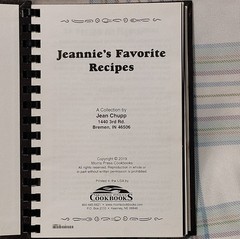 New AMISH Cookbook, Jeannie’s Favorite Recipes by Jean Chupp, Spiral bound, 2019