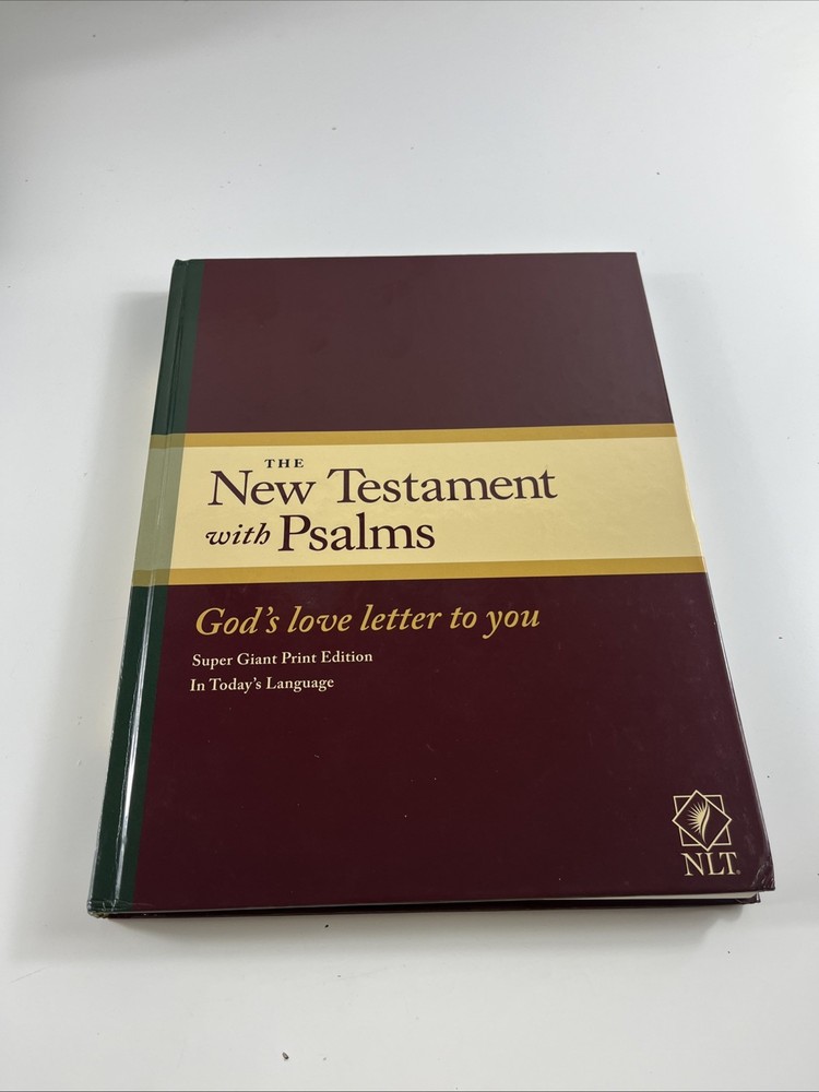 The New Testament with Psalms: God’s Love Letter to You (Giant Print Edition)