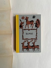 Bambi by Felix Salten (1956) HC/DJ Girard Goodenow Junior Deluxe Edition