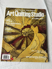Art Quilting Studio Autumn Sep Oct Nov 2022 Sewing Crafts Fibers Irene Roderick