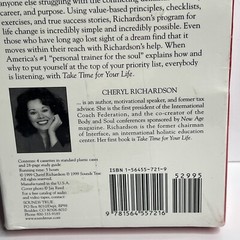 Audiobook Take Time for Your Life Getting Balance Cassette Cheryl Richardson New