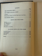 Collected Poems of John Masefield; Volume one POEMS; The MacMillan Company, 1925