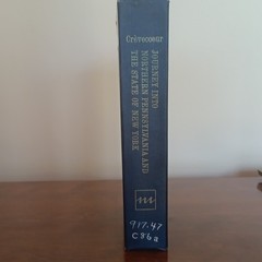 Journey into Northern Pennsylvania and the State of New York Crèvecœur HC 1964