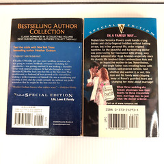 Contemporary Romance Paperback Book Graham Rimmer Flynn Mallery Jackson 15x