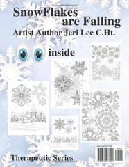 SnowFlakes are Falling Coloring Book All Ages 108 Pages 8.5 x 11 for All Ages