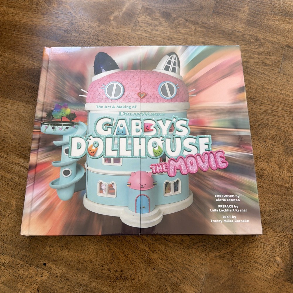 Art & Making of Dreamworks Gabby’s Dollhouse: the Movie HARDCOVER – NEW SEALED