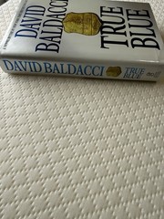 Novel True Blue By David Baldacci, Hard Cover Book Pre-owned In Good Condition