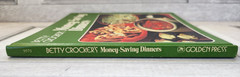 1973 Betty Crocker’s Money-Saving Dinners hardcover cookbook 76 pages budget