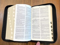 Russian/English Parallel Bible, Synodal/KJV, Black Imitation Leather Zip Cover