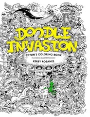 Doodle Invasion: Zifflin’s Coloring Book Brand New