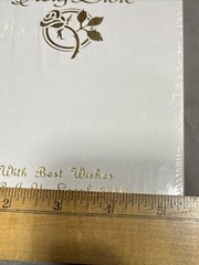 New Holy Bible King James Version American White, Gold Pages Local 334C