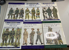 HUGE Lot 32 OSPREY Books World War II Era Soldiers Battles Uniforms Excellent
