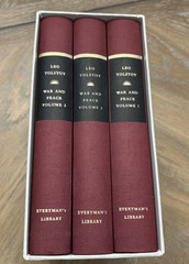 War And Peace 3 Volume Box Set Everyman’s Library Leo Tolstoy HC Germany 1992