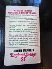 ENGLAND SWINGS SF ed Judith Merril 1968 Vintage Ace PB NICE COPY! GREAT PRICE!