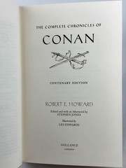 COMPLETE ILLUSTRATED CHRONICLES OF CONAN Robert E Howard Faux Leather Bound NEW