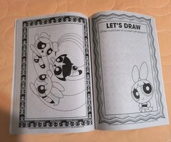 THE POWERPUFF GIRLS JUMBO COLORING AND ACTIVITY BOOK BY BENDON NEW! FREE SHIP!
